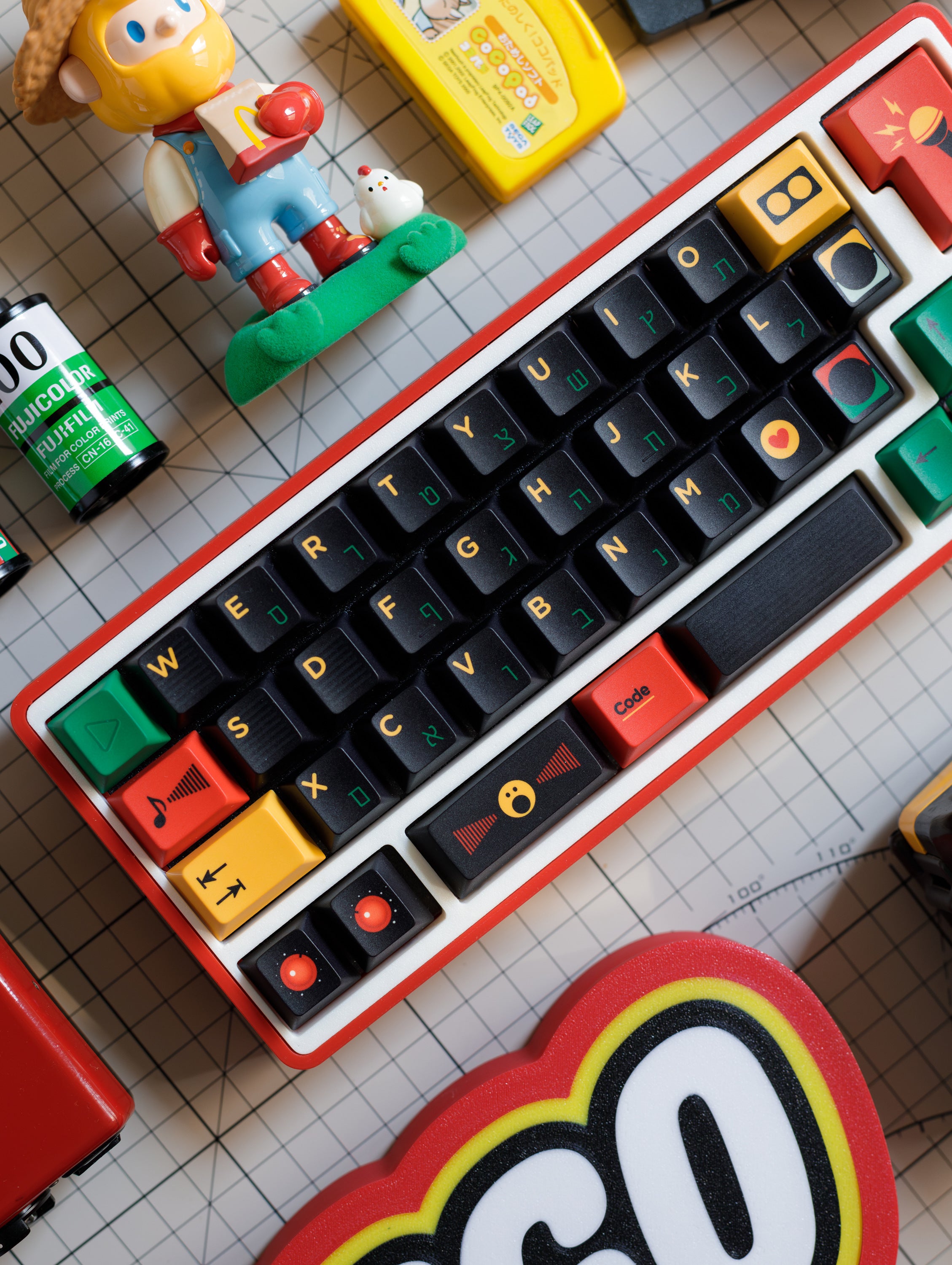 WUkds Original Keycaps——ROBO Keycaps