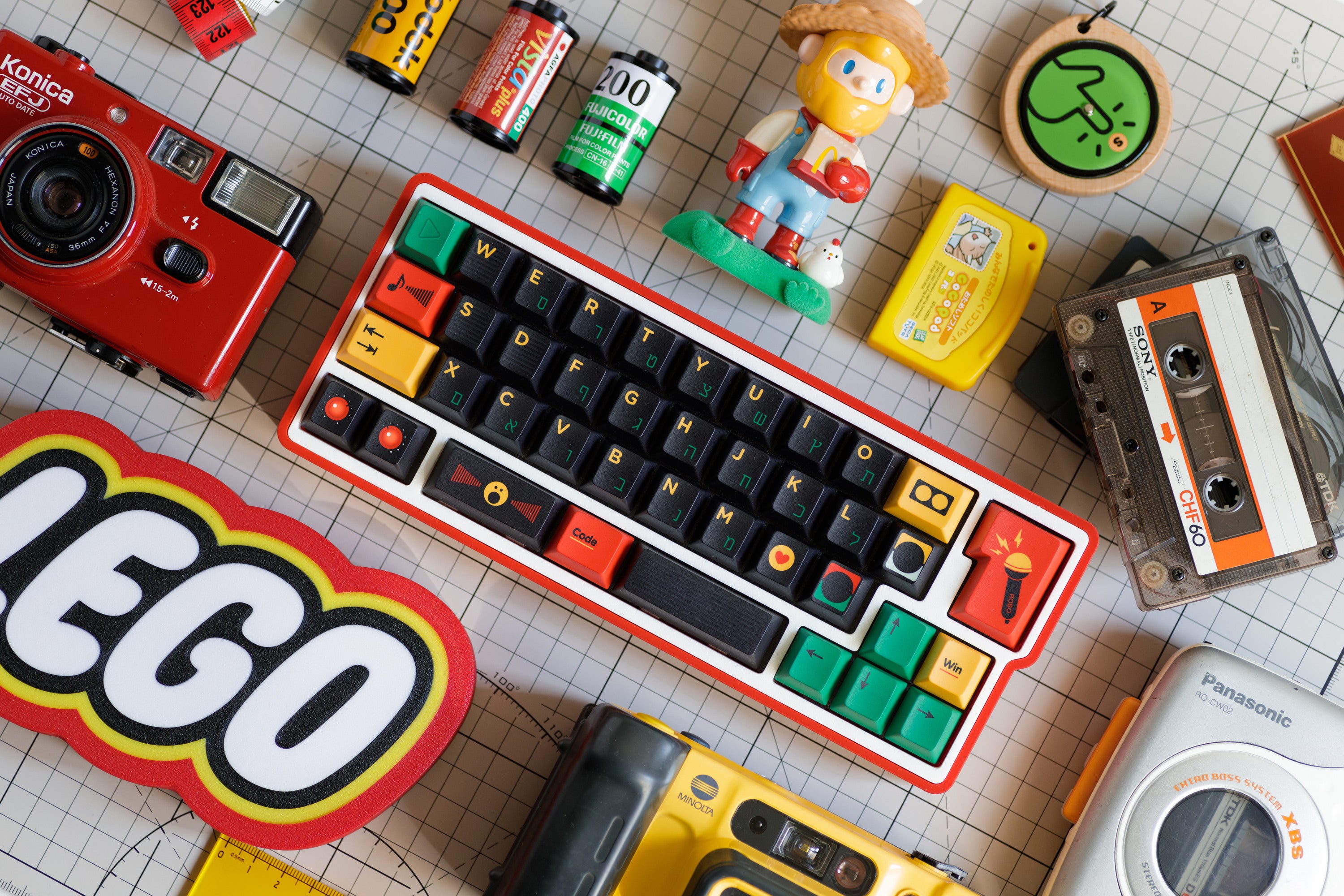 WUkds Original Keycaps——ROBO Keycaps