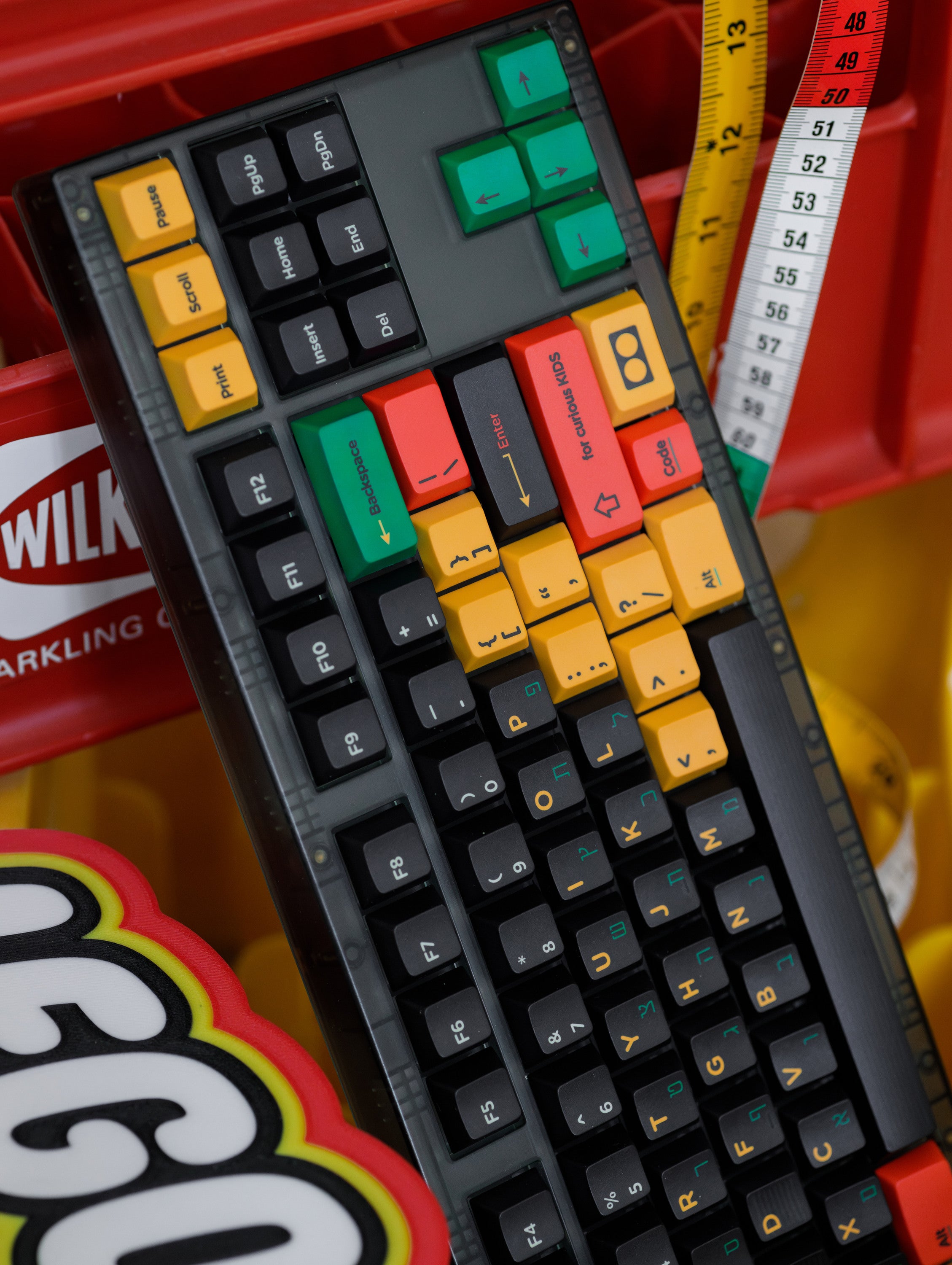 WUkds Original Keycaps——ROBO Keycaps
