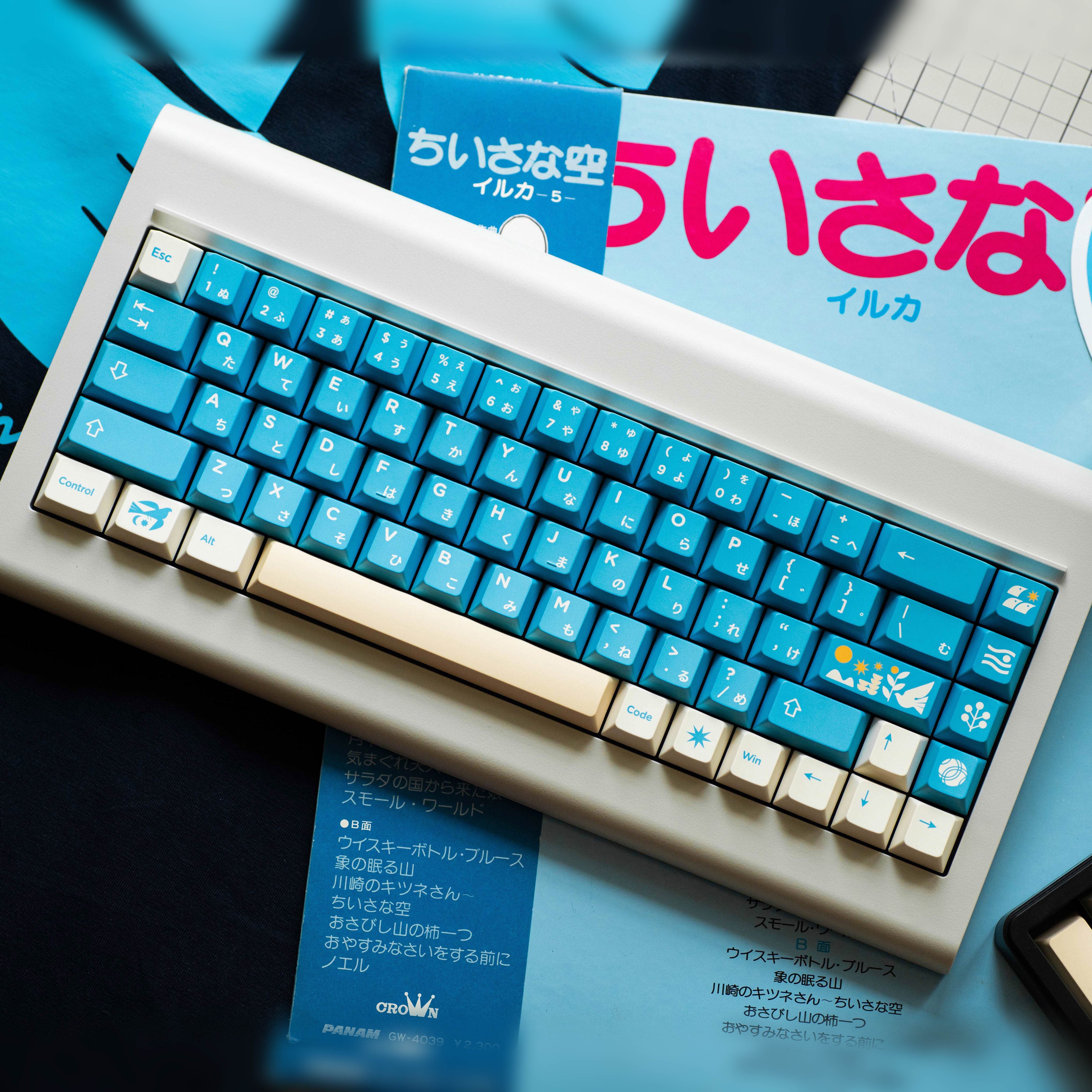 WUkds Original Keycaps——Bluebird