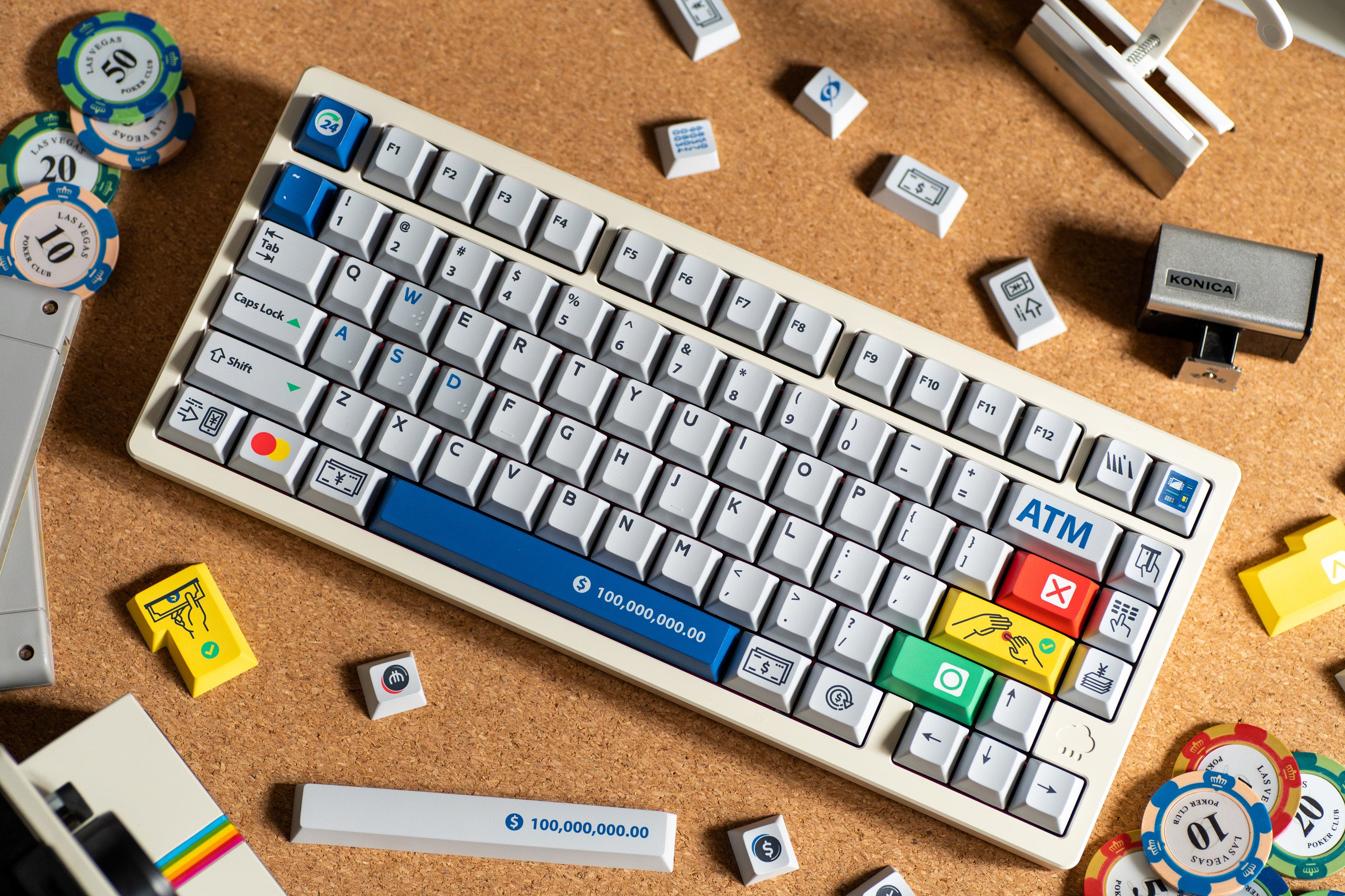 WUkds Original Keycaps——ATM Keycaps