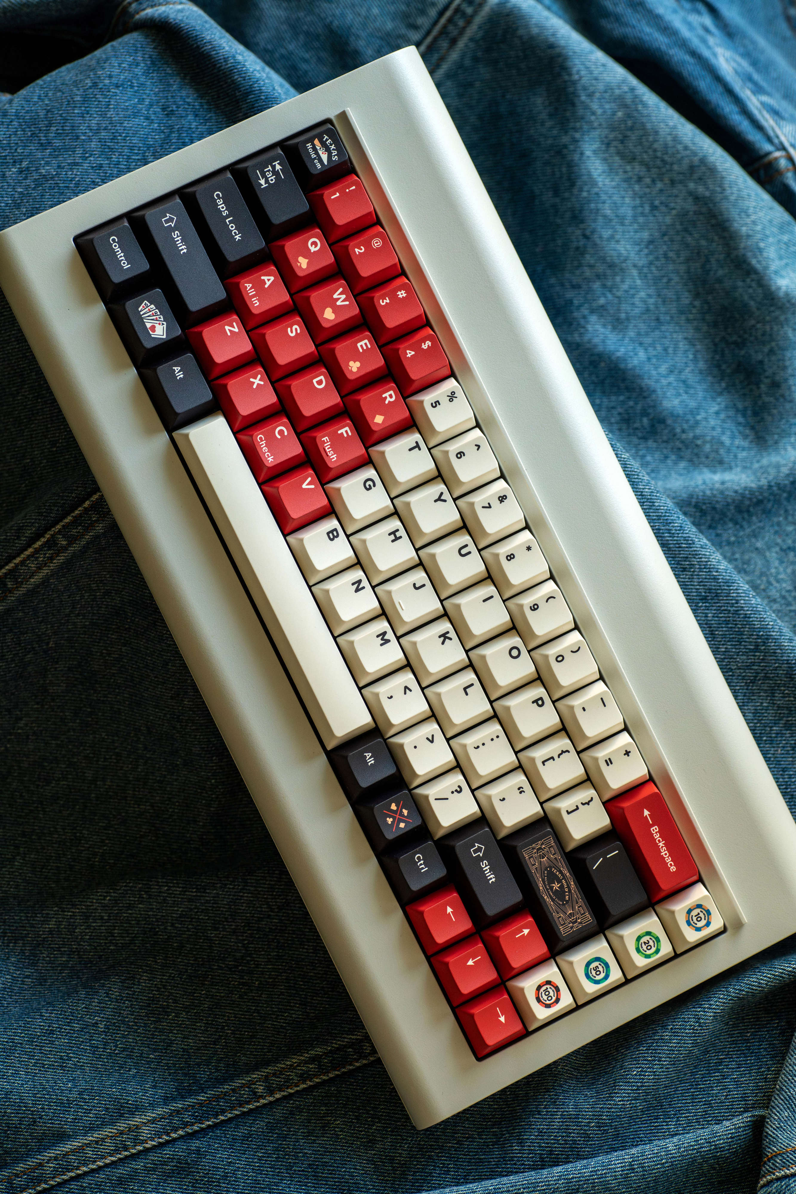 WUkds Original Keycaps——Texas Hold'em Keycaps
