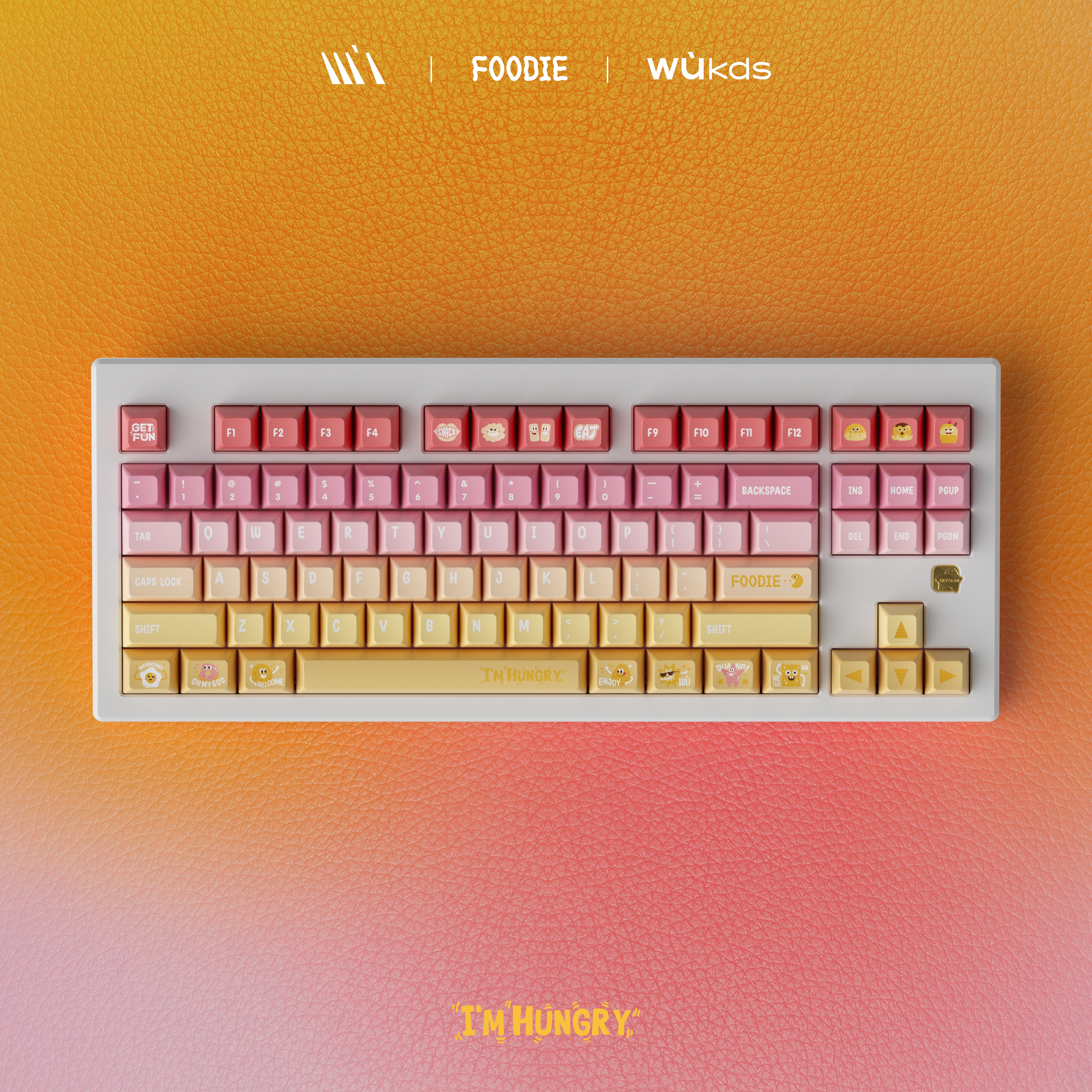 WUkds Snacks Keycaps——FOOD