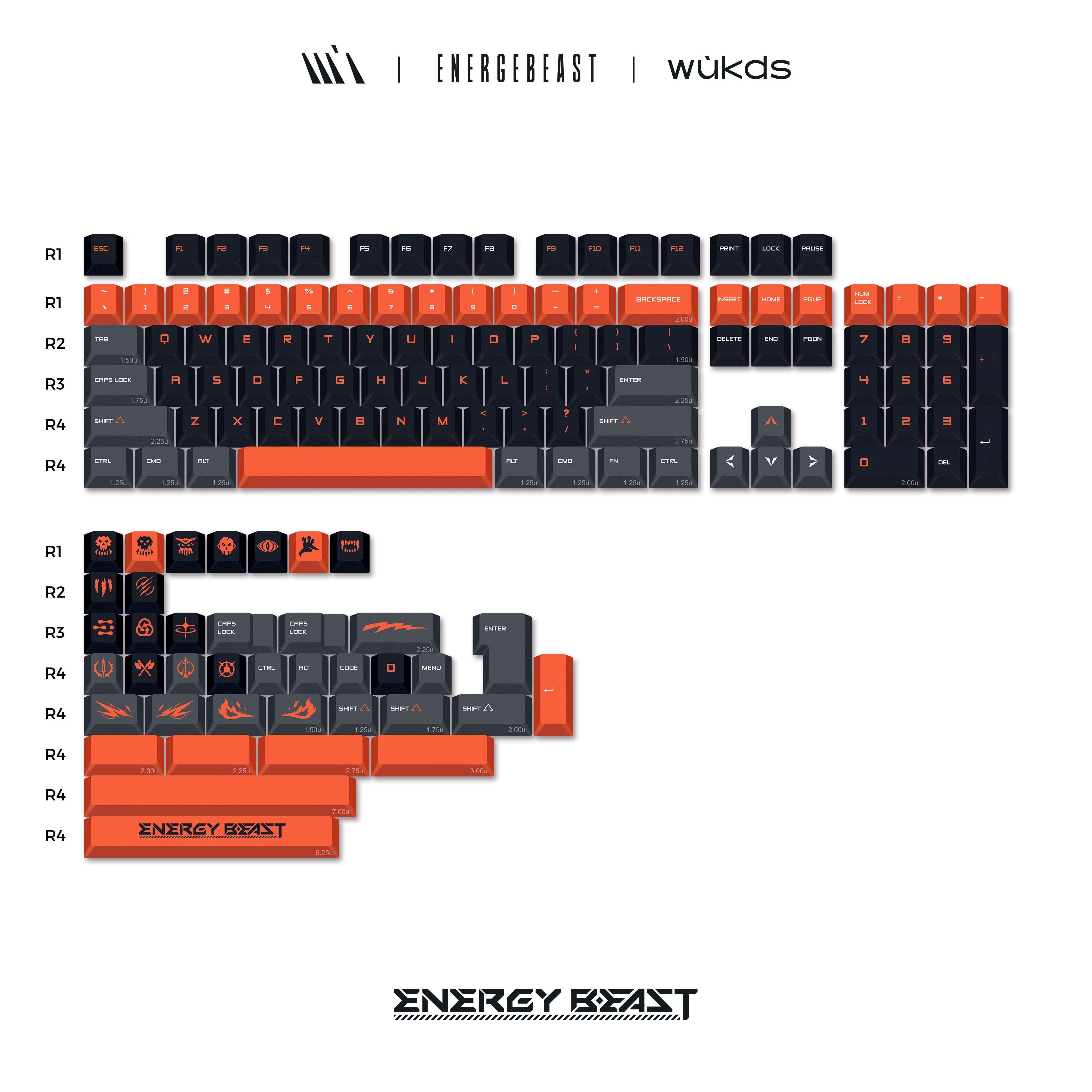 WUkds ENERGE BEAST Keycap