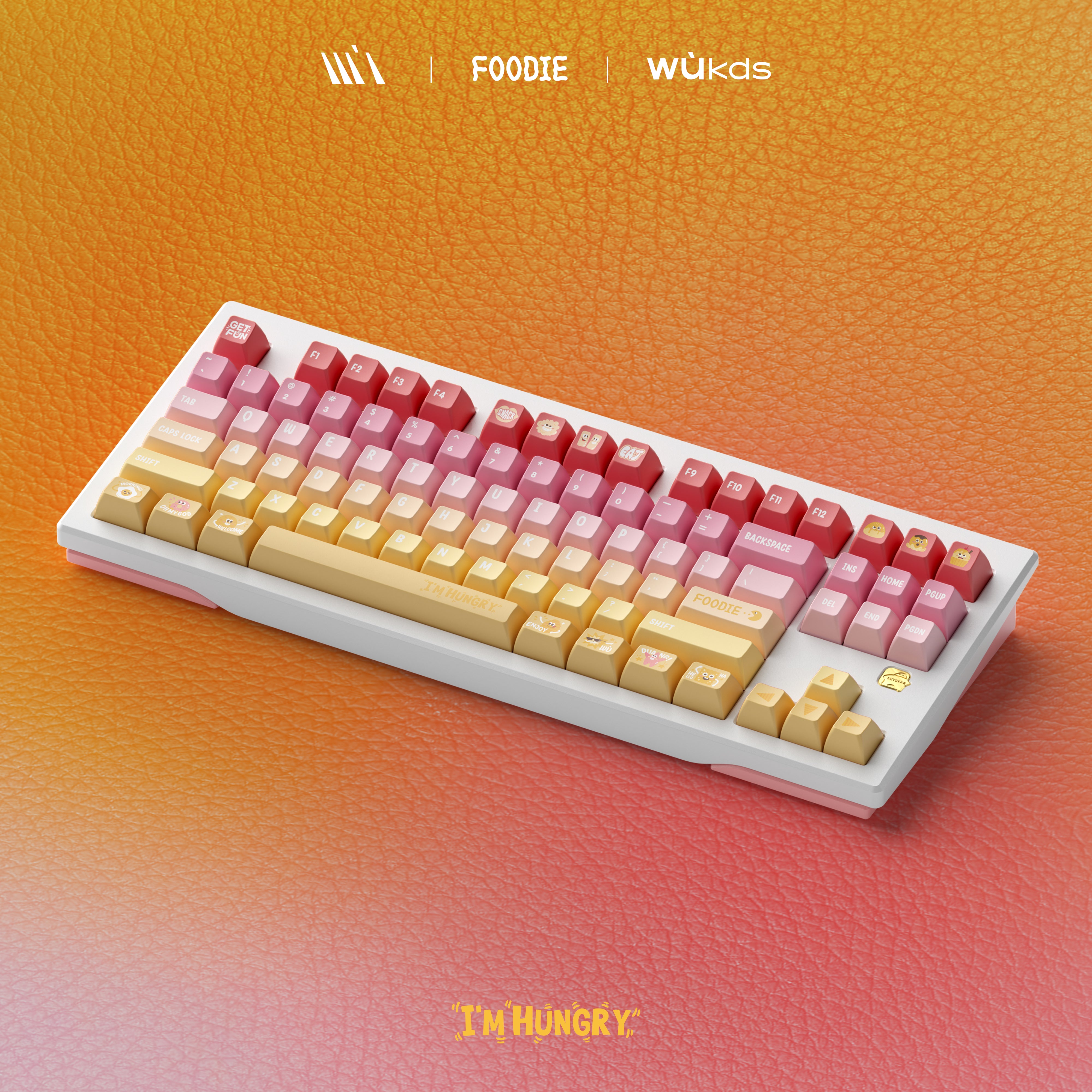 WUkds Snacks Keycaps——FOOD