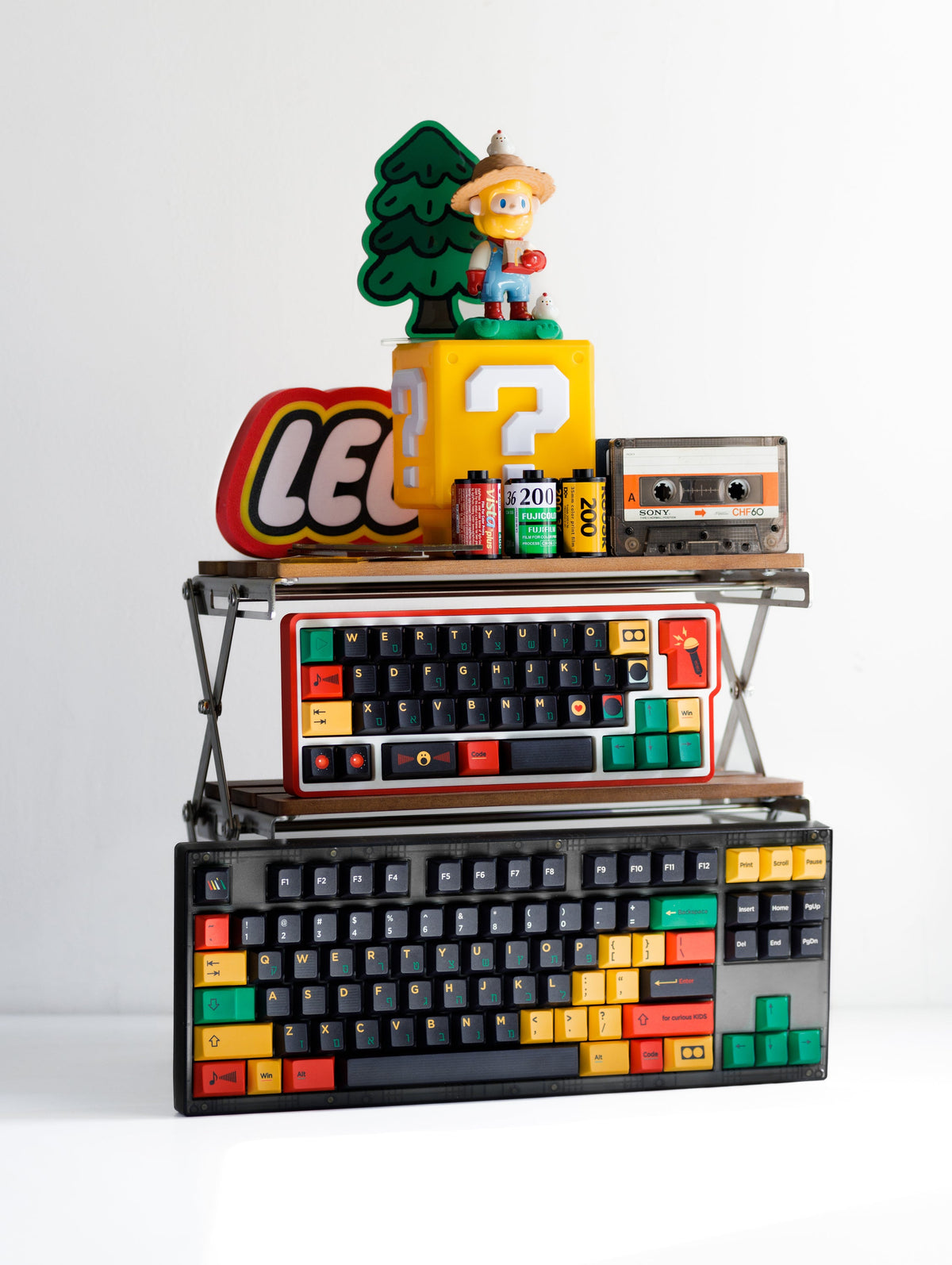 ROBO Keycaps Rock Your Desk Like the 80s