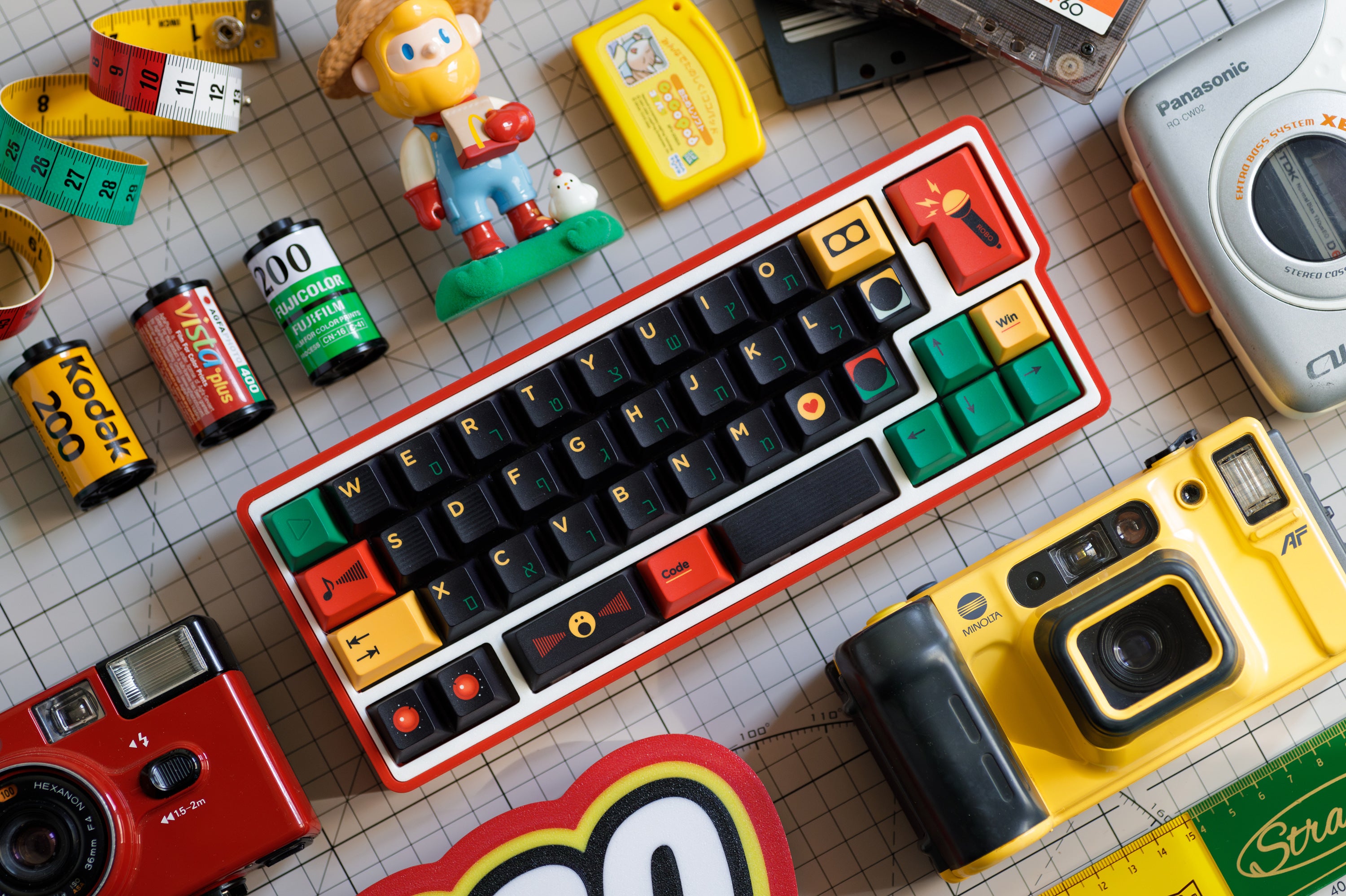 WUkds Original Keycaps——ROBO Keycaps