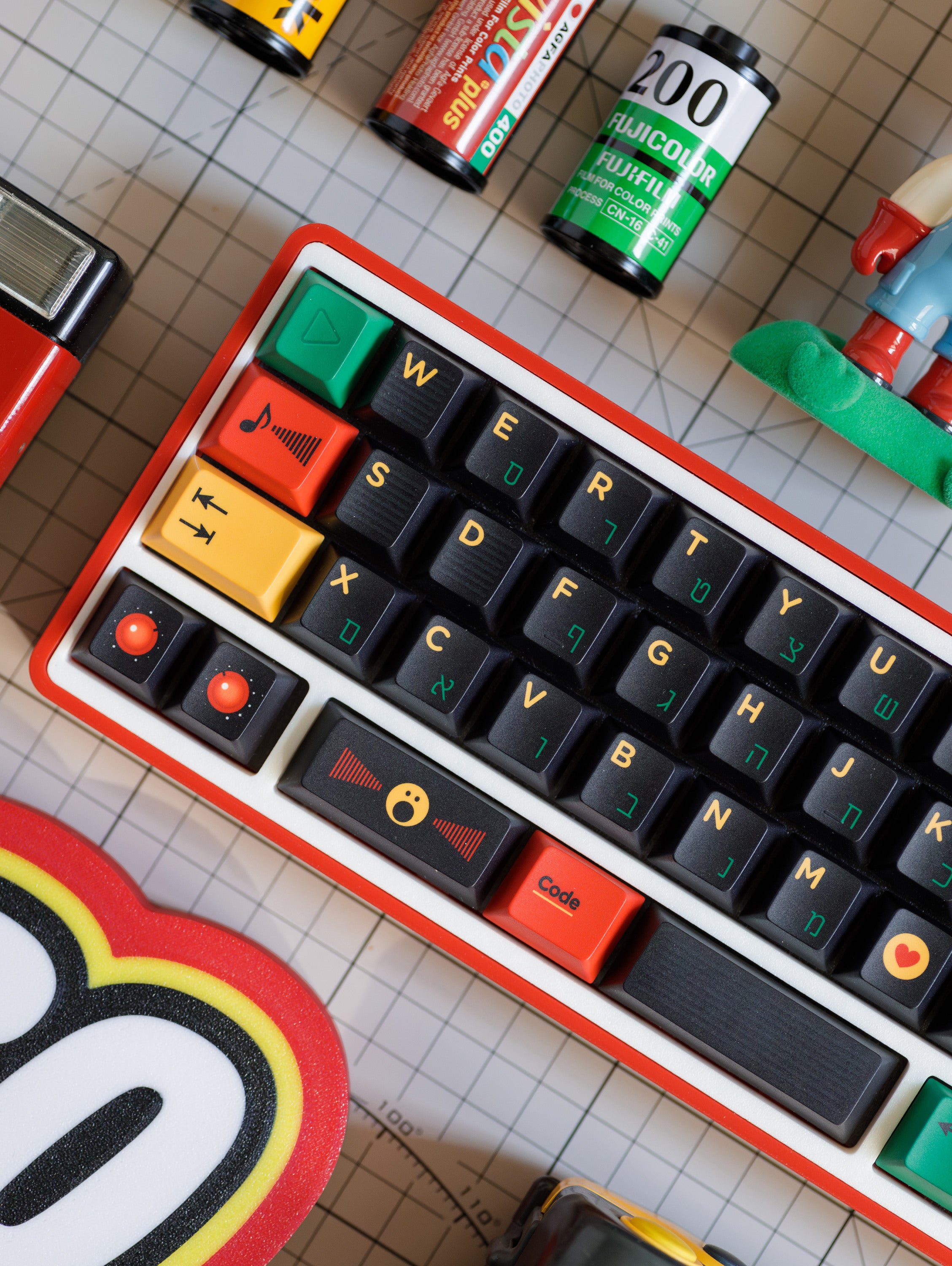 WUkds Original Keycaps——ROBO Keycaps