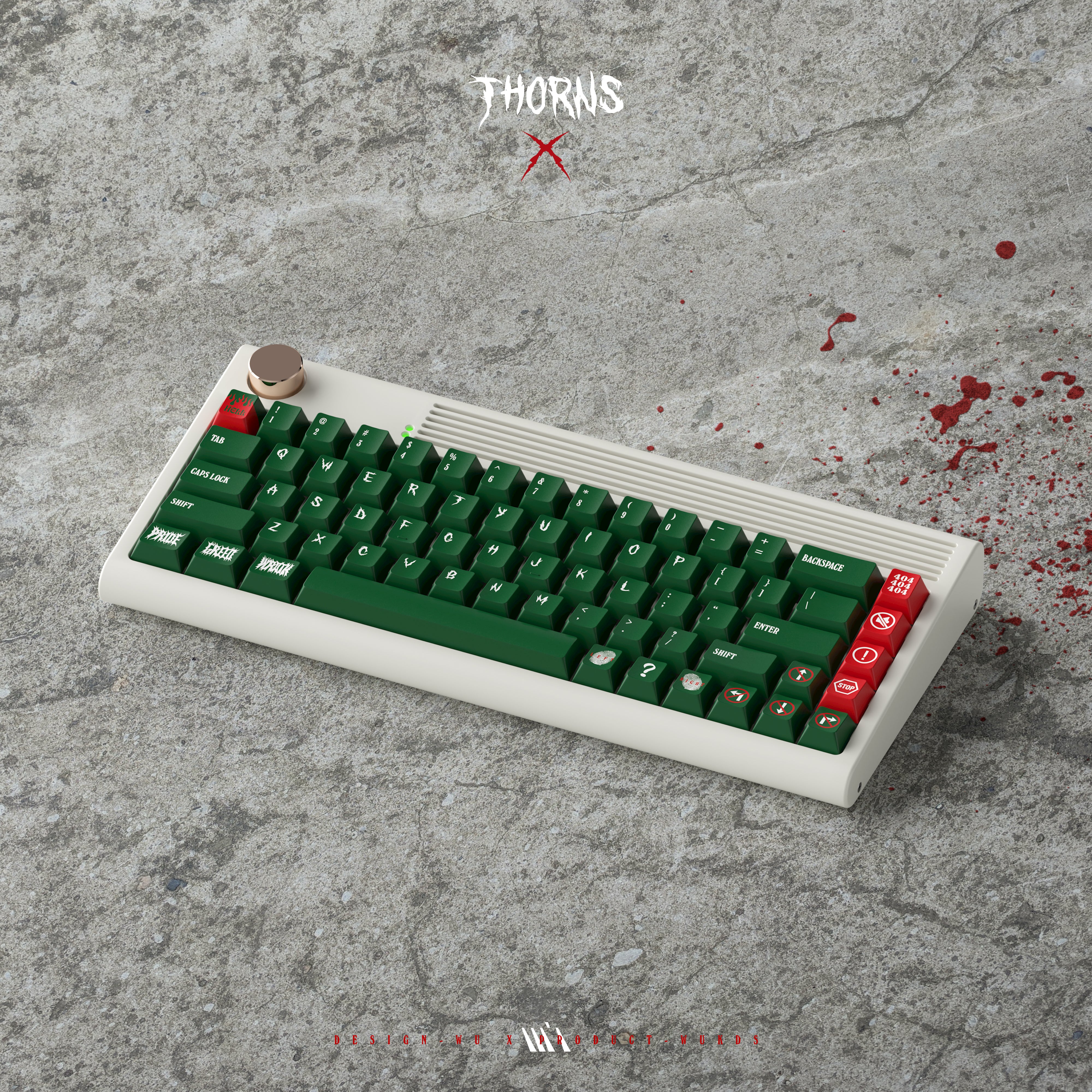 WUkds Thorns Keycap