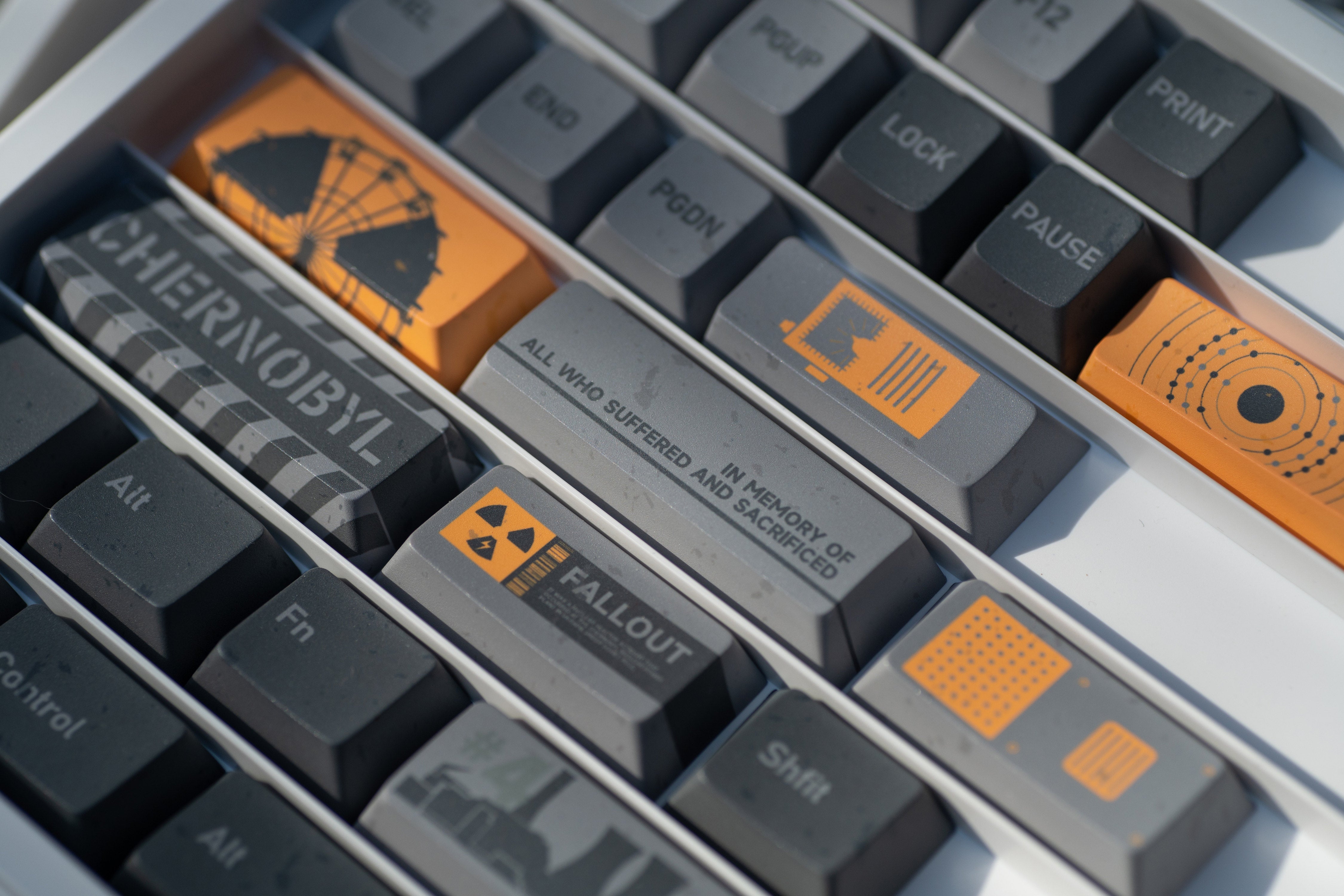 WUkds Original Keycaps——Chernobyl Keycaps
