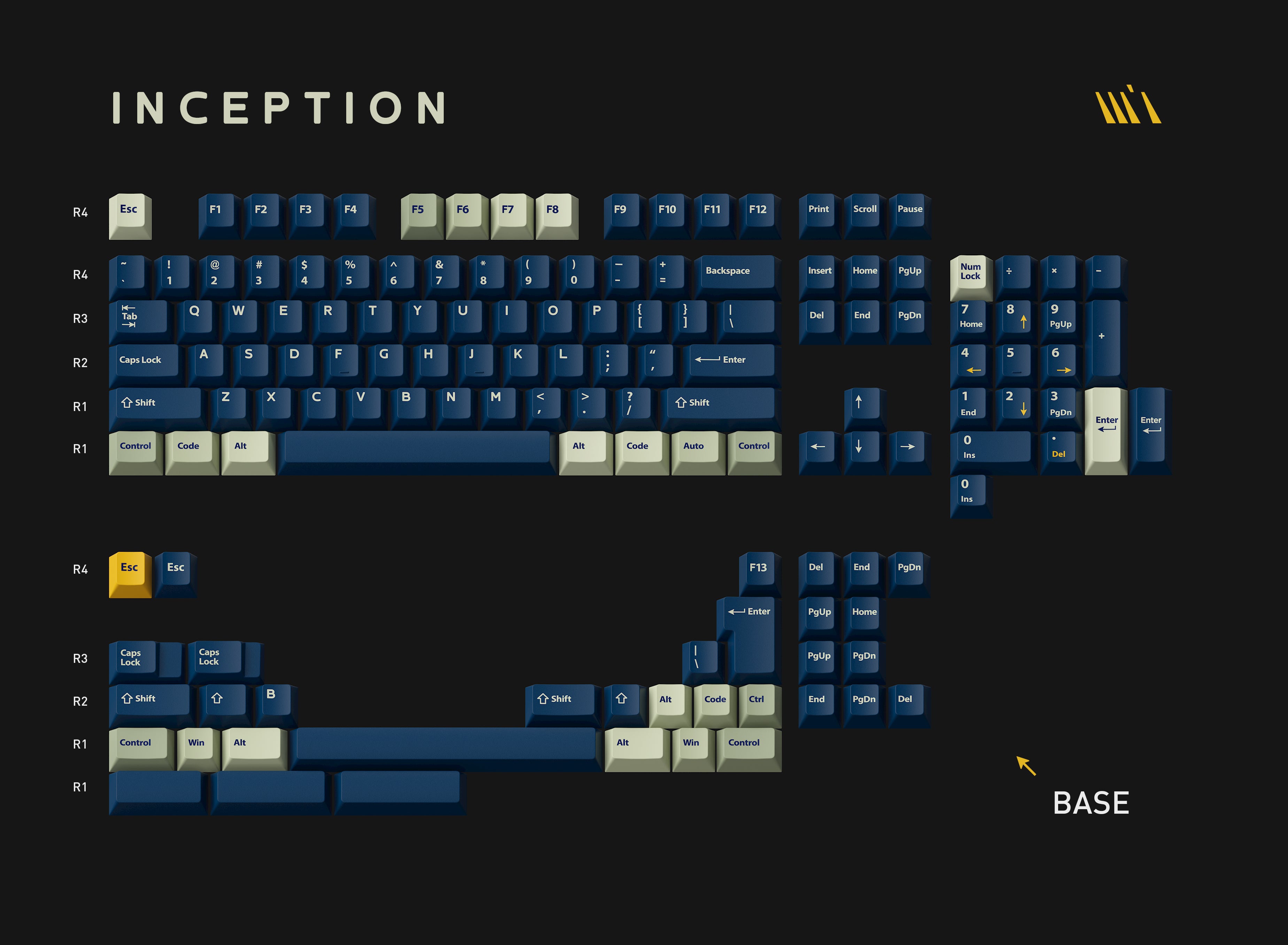 WUkds Original Keycaps——Inception Keycaps