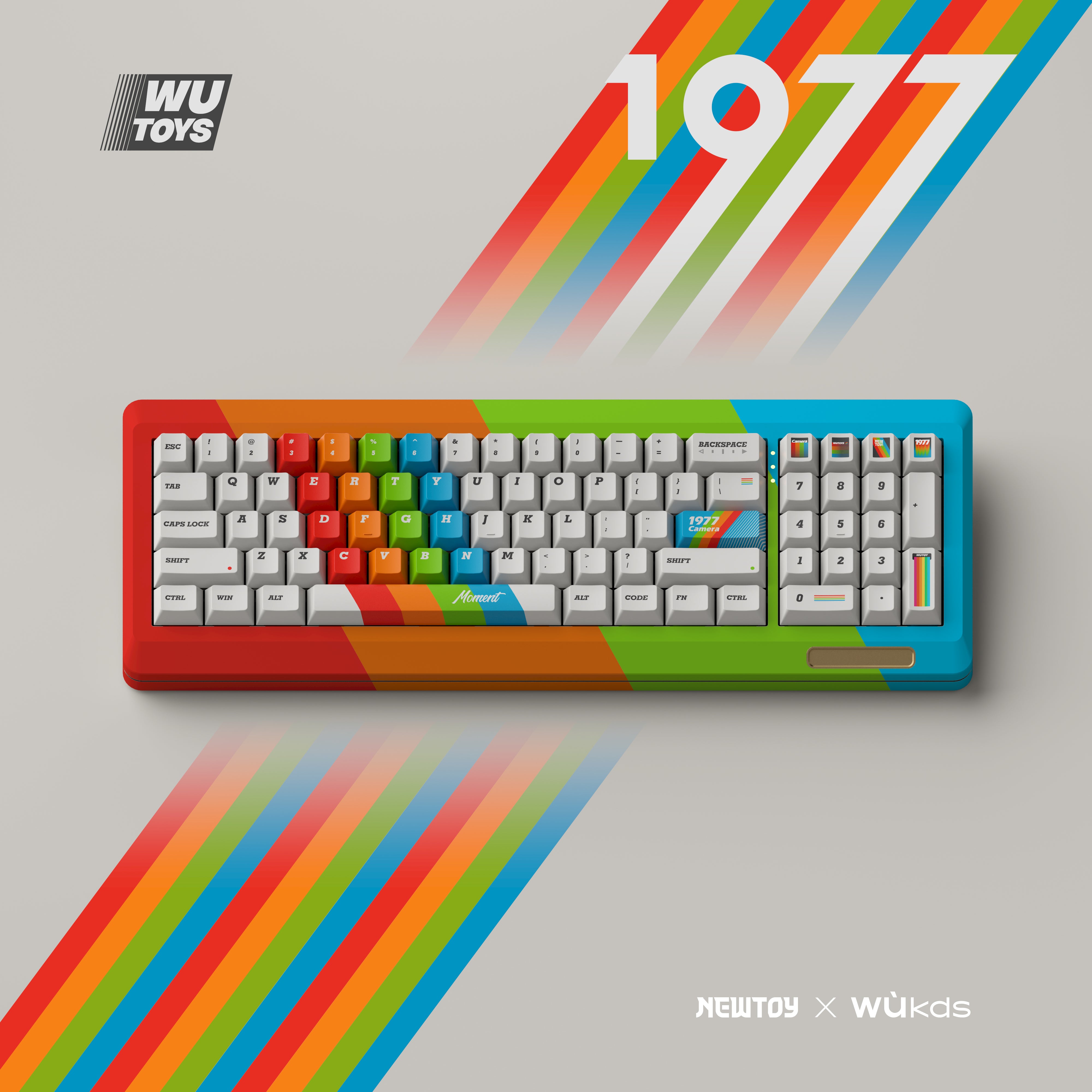 WUkds Original Keycaps——1977 Keycaps