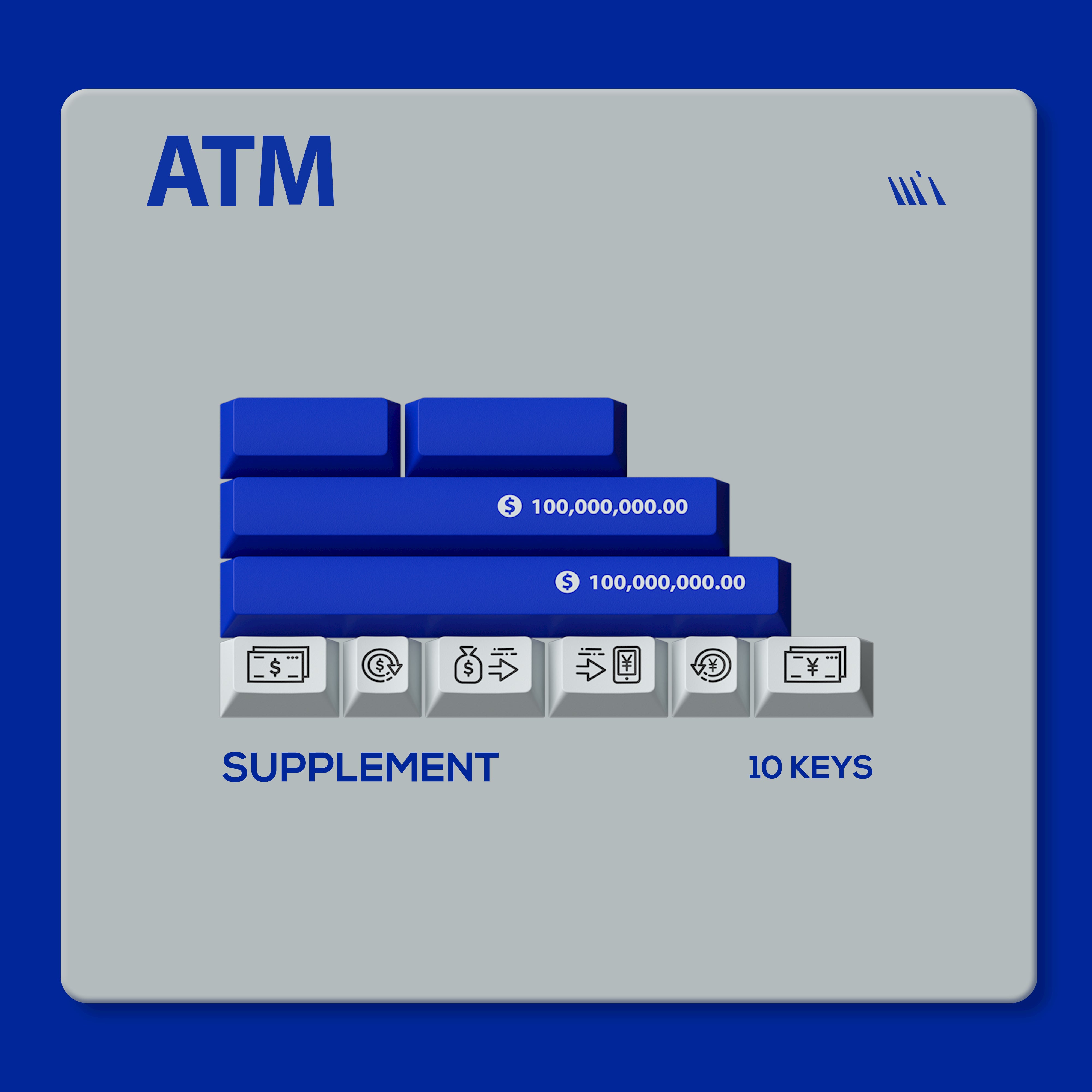 WUkds Original Keycaps——ATM Keycaps