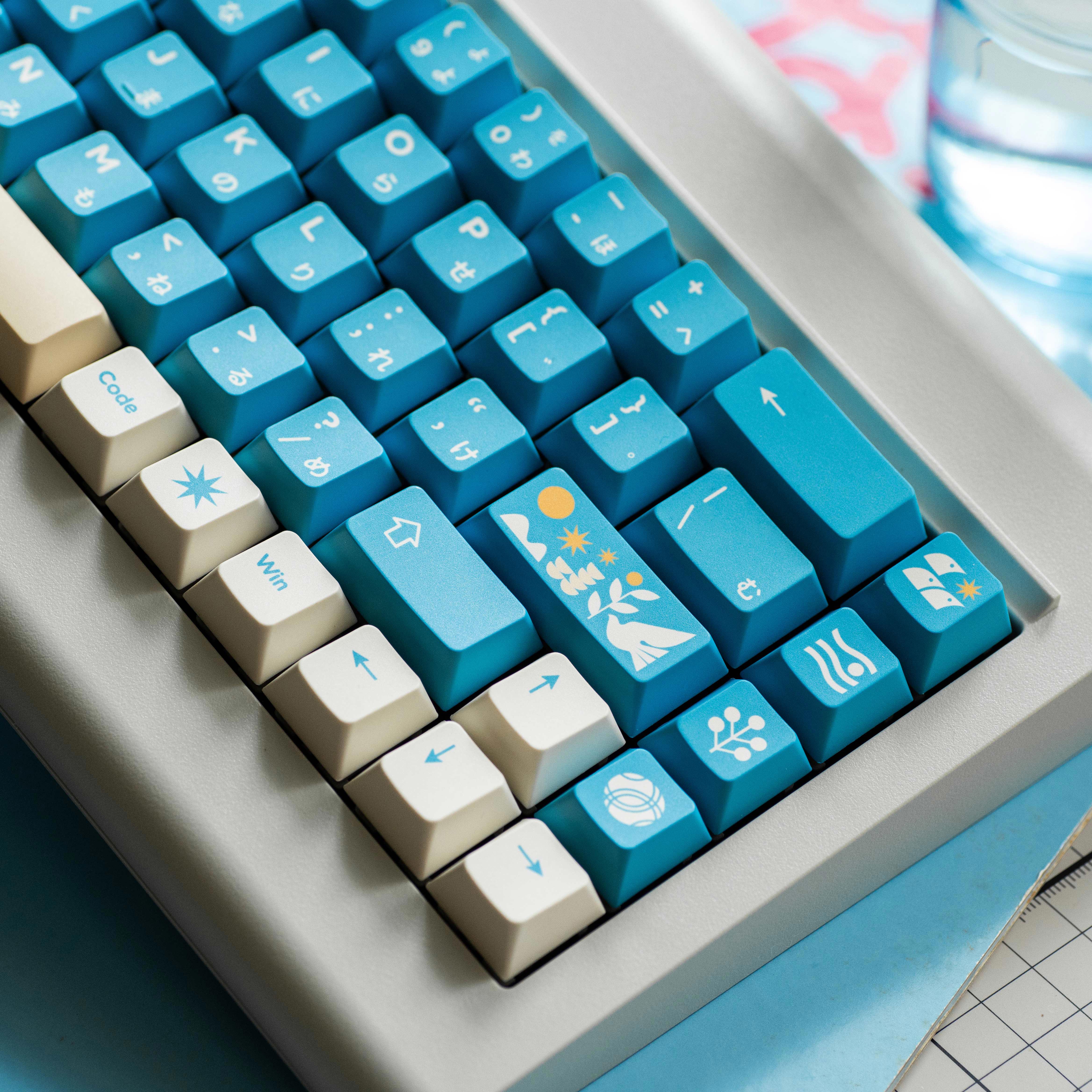 WUkds Original Keycaps——Bluebird