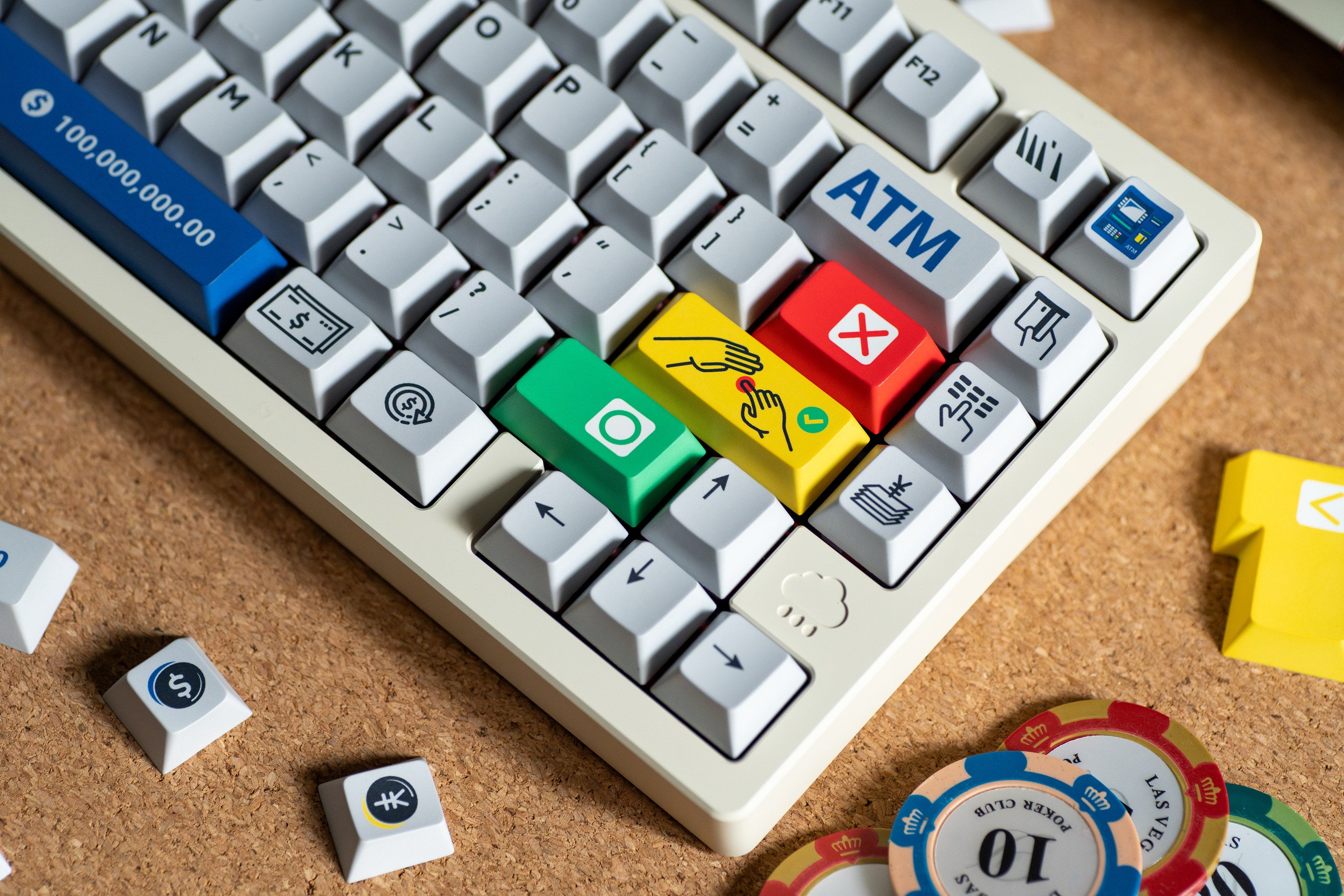 WUkds Original Keycaps——ATM Keycaps