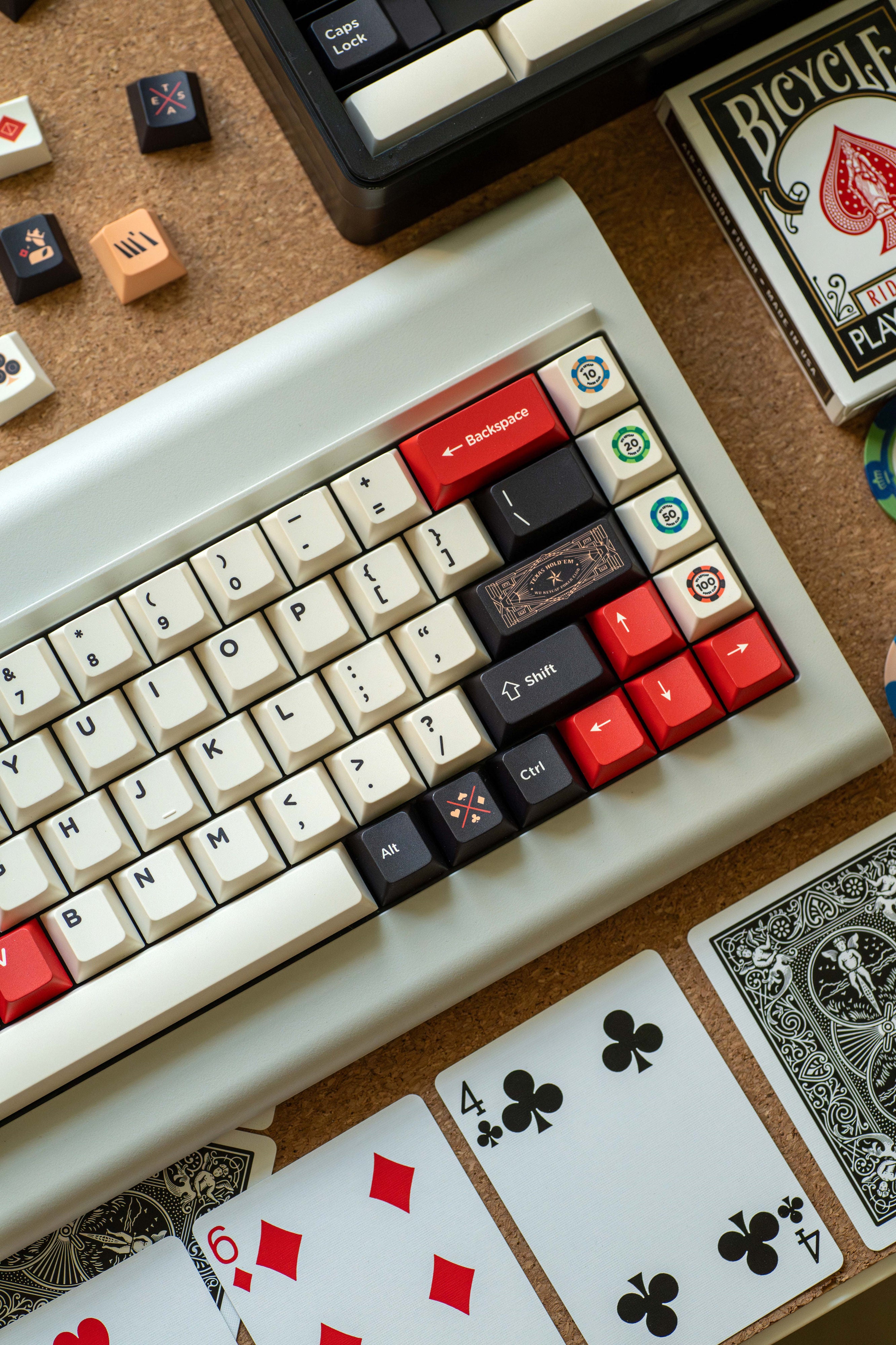 WUkds Original Keycaps——Texas Hold'em Keycaps
