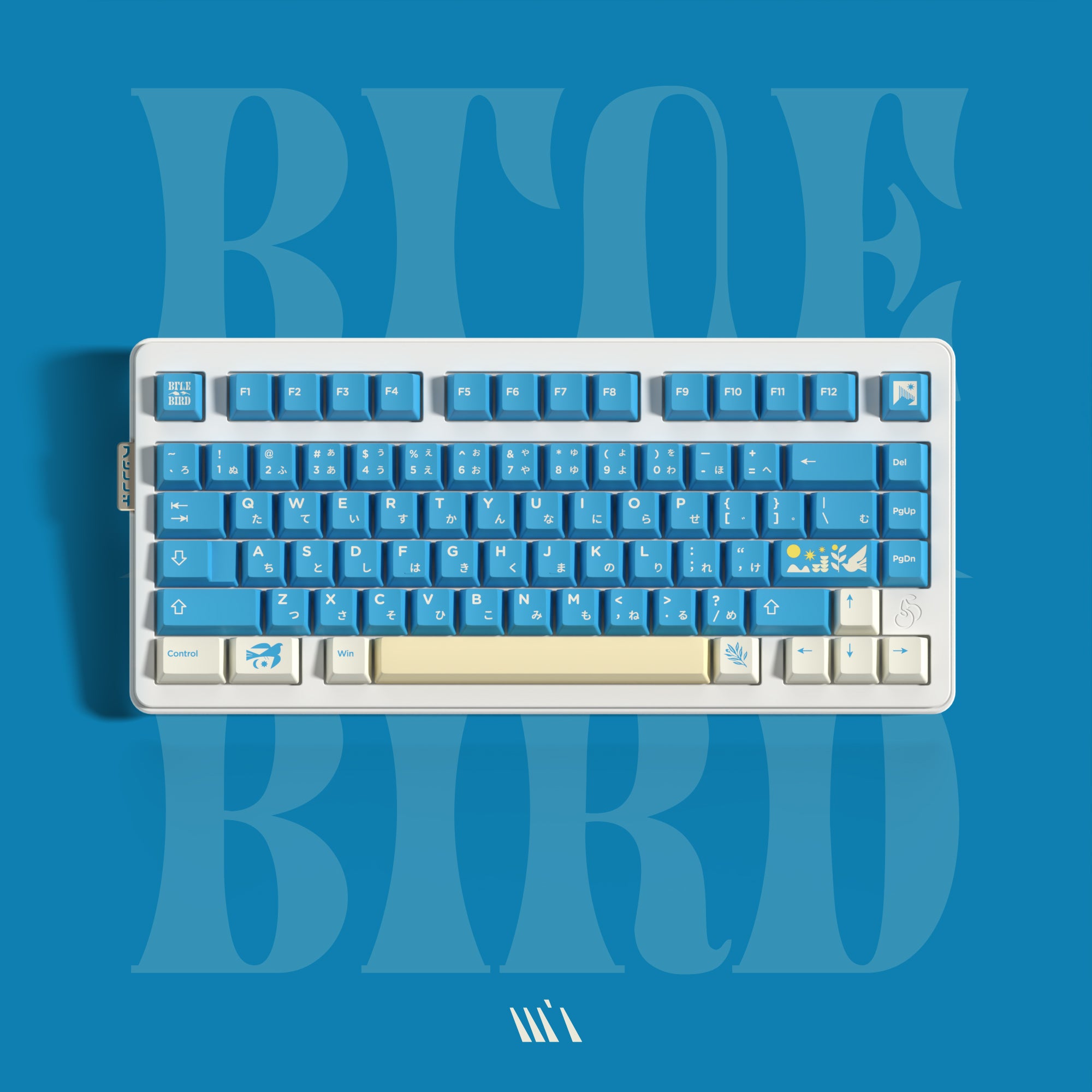 WUkds Original Keycaps——Bluebird